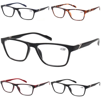 Boncamor/ модные очки для чтения с защитой от синего света, очки в полной оправе для мужчин и женщин, квадратные оптические компьютерные очки