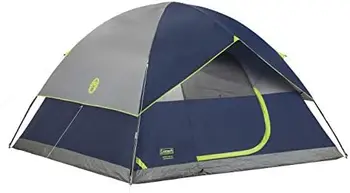 Кемпинговая палатка, купольная палатка на 2/3/4/6 человек с простой установкой, в комплекте пол Rainfly и WeatherTec для защиты от воды, 2 окна и