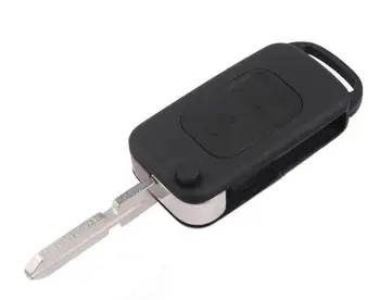 5 шт./лот для Mercdes Benz S320 ML320 350 W140 сменный флип-складной чехол для дистанционного ключа, 2 кнопки, брелок для ключей