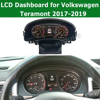 2023Lates Автомобильный Цифровой ЖК-измерительный прибор Для Volkswagen Teramont 2017-2019 Смарт-Спидометры Приборной панели Кластера Виртуальной Кабины