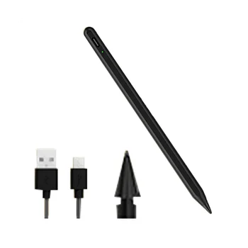 Ручка для рукописного ввода, портативная емкостная ручка, сенсорная ручка Bluetooth, кисть для рисования, стилус, черный