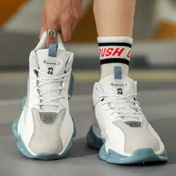 2023 Новые мужские баскетбольные кроссовки, Классические мужские кроссовки в стиле ретро, нескользящая спортивная обувь, Мужские баскетбольные кроссовки для тренировок в спортзале