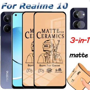 для Realme 10 4G матовая керамика из мягкого стекла realme 9i realme10 realme 9pro plus 10 realmi realme-10 защитная пленка для экрана