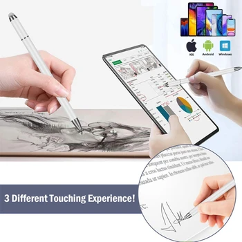 Универсальный стилус для рисования Touch Pen для Android IOS Windows iPad iPhone Samsung Xiaomi Huawei Планшетный телефон Карандаш 1 2 Аксессуары