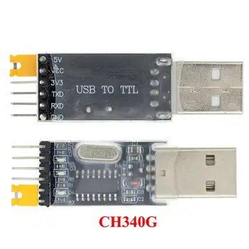 Преобразователь USB в TTL модуль UART CH340G CH340 переключатель 3,3 В 5 В 1 шт. H43