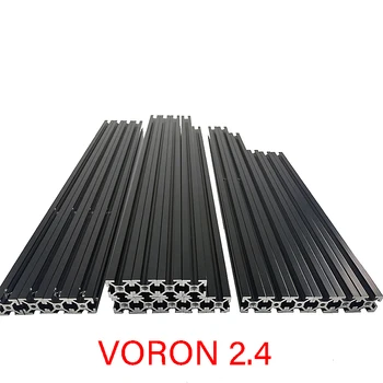 Комплект экструзионной рамы V2.4 Misumi для 3D-принтера V2.4 черные анодированные глухие соединения V2.4 для экструзионной рамы VORON