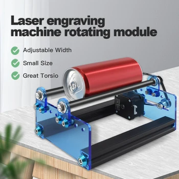 Горячая продажа лазерной гравировки Y-axis Rotary Roller Ortur-YRR Лазерная мастер-деталь для гравировки на банках, яйцах, цилиндрах