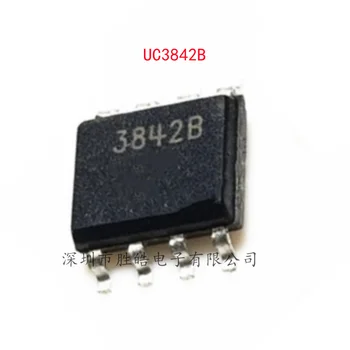 (10 шт.) Новый UC3842BD1R2G UC3842 UC3842B Широтно-импульсный модулятор с токовым управлением, интегральная схема SOP-8