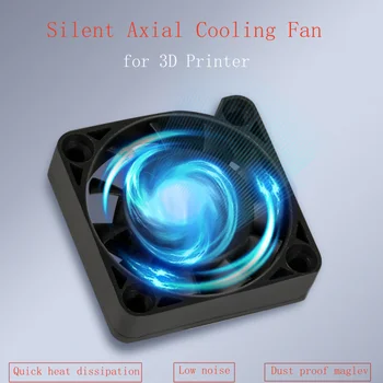 4010 Вентилятор 24 В 0.1A Бесщеточный Охлаждающий Вентилятор Creality 3D Принтер Масляный Подшипник Осевой Вентилятор Воздуходувки для Ender 3_Ender-3 Neo_Ender_3 Pro