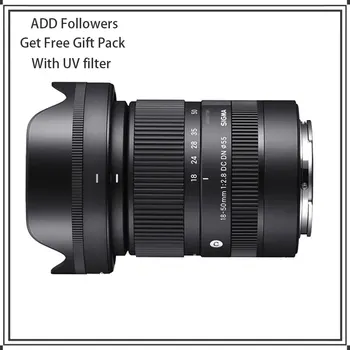 Sigma 18-50 мм F2.8 DC DN Современный Объектив APS-C Стандартный Зум-Объектив Беззеркальной камеры для Sony ZV-E10 A6500 A6400 A7C A7 III IV
