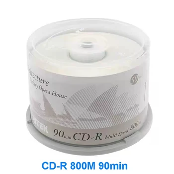 Музыкальные CD-диски CD-R 90 минут 800 МБ 52X50 шт./упак.