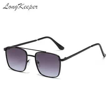 Женские солнцезащитные очки Man Square Фирменного дизайна Outdoor Uv400, Новые Роскошные Мужские солнцезащитные очки для вождения, мужской Винтажный черный Пилот