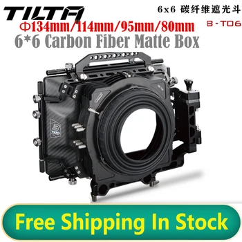 Матовая коробка из углеродного волокна TILTA MB-T06 6 * 6 (откидная) с адаптером для стержня 19 мм для КРАСНОЙ камеры ARRI ALEX Mini Camera Cage Rig