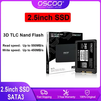 Новый 2,5-дюймовый SSD 240 ГБ 120 ГБ SATA3 Жесткий диск Внутренний Твердотельный накопитель Жесткий диск Для Ноутбука SSD Диск SATAIII для Портативных ПК Ssd