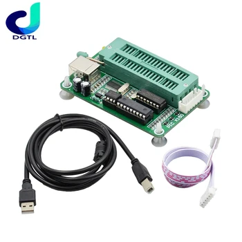 Программатор PIC K150 ICSP USB Для автоматического программирования, Микроконтроллер + кабель USB ICSP
