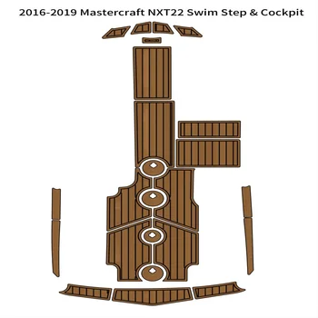 2016-2019 Плавательная платформа MasterCraft NXT22 Кокпит для лодки Из вспененного тика EVA