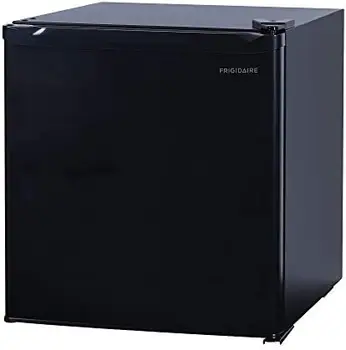 EFR115-КРАСНЫЙ Компактный холодильник объемом 1,6 кубических фута для офиса, комнаты в общежитии, мужской пещеры или дома на колесах, красный