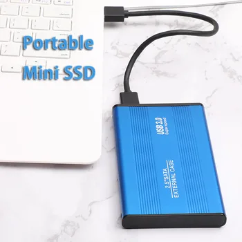 Портативный SSD 2 ТБ Внешний твердотельный накопитель 500 ГБ 1 ТБ Высокоскоростной Внешний жесткий диск с Интерфейсом USB 3.1 Type C Диски массового хранения