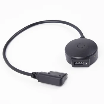 1x Автоинтерфейсный беспроводной аудиоадаптер Bluetooth 5.0 передатчик Bluetooth A2DP Потоковая передача музыки AUX кабель для Mercedes MMI