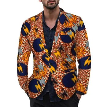 8 цветов, Индийский Национальный Новый Цветочный костюм для отдыха, Блейзеры в Гавайском стиле, Мужская повседневная куртка на одной пуговице, пальто M-3XL
