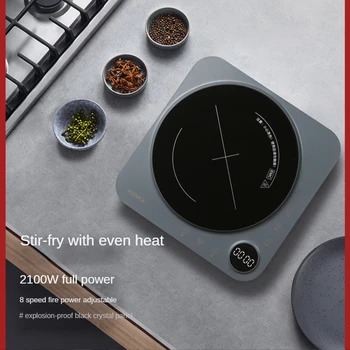 Индукционная плита для домашнего приготовления пищи, маленькая машина для жарки, мощный новый многофункциональный вок, специальное помещение для общежития