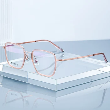 Модные оптические очки в оправе от близорукости с полным металлическим ободом, мужские и женские очки, очки Oculos de Grau, очки по рецепту