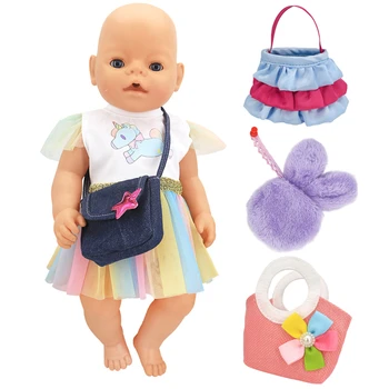 18-Дюймовые Аксессуары для кукол, Мини-сумочка для американской девочки, кукольная одежда, Высококачественная сумка, кукольный дом, детская развивающая игрушка для девочек