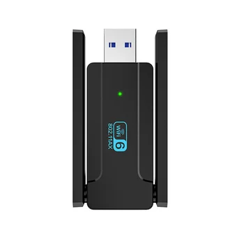 USB WiFi Адаптер USB3.0 WiFi6 Беспроводная сетевая карта AX1800M 2,4 Г/5 ГГц Двухдиапазонная Высокоскоростная сетевая карта