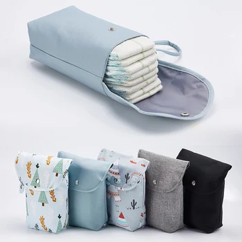 Новая водонепроницаемая и многоразовая сумка для детских подгузников, детская сумочка большой емкости, сумка для хранения подгузников для мамы, сумка для переноски на выход