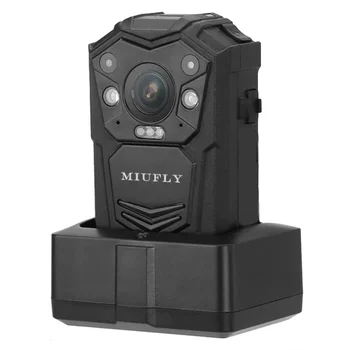 MIUFLY 1440P Полицейская камера EH15 с 2-дюймовым дисплеем Ночного видения 3500 мАч Аккумулятор GPS для правоохранительных органов
