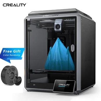 CREALITY 3D принтер K1 Скоростной 600 мм/Сек. Печать Высокоскоростная Рамка Закрытая Камера Двойные Вентиляторы 32 мм3/Сек. Максимальный расход Прямой Привод