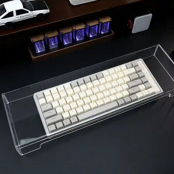 Акриловая клавиатура Прозрачный пылезащитный Защитный чехол для клавиатуры Настольный Настольный ПК Компьютерная клавиатура Air