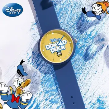 Совместные часы Disney с Дональдом Даком студенток 2022 года, новые простые водонепроницаемые электронные часы для старшеклассниц, подарок на день рождения