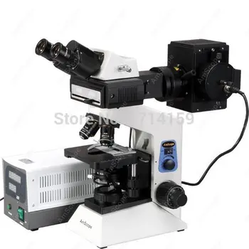 Лабораторный микроскоп-Расходные материалы AmScope 40x-2000x Широкополосный эпифлуоресцентный бинокулярный составной микроскоп