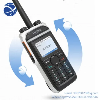 yyhc HYT PD680 Двухстороннее Радио Цифровое Зашифрованное Водонепроницаемое IP67 Высокой Мощности VHF UHF Портативная Профессиональная Портативная Рация для Hytera